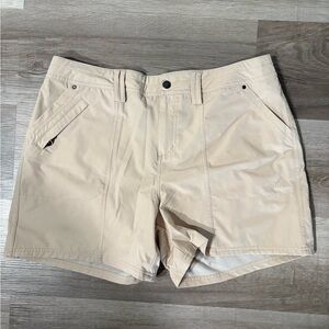 Willit Women’s Performance Beige Outdoor hiking Shorts